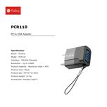 مبدل DP به VGA پرووان مدل PCR110