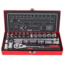 مجموعه 20 عددی آچار و سری بکس رونیکس مدل RON-2620