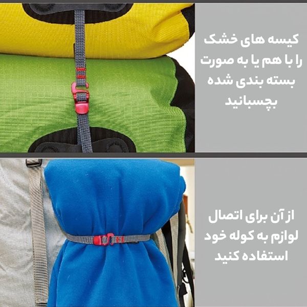 تسمه اتصال لوازم سفری سی تو سامیت مدل Accessory Straps طول 2 متر