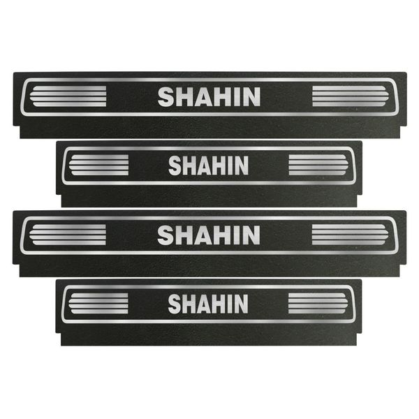 برچسب پارکابی خودرو مهدیار طرح چرم کد SP153 مناسب برای شاهین بسته 4 عددی*526