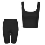 ست تاپ و شلوارک زنانه مدل MDSS-CH1929