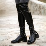 بوت زنانه مدل چرم