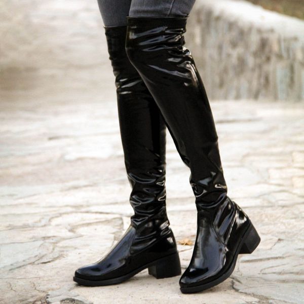 بوت زنانه مدل چرم