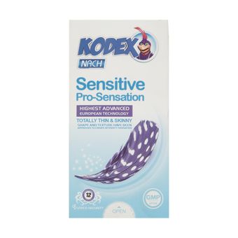 کاندوم کدکس مدل Sensitive Pro-Sensation بسته 12 عددی*611