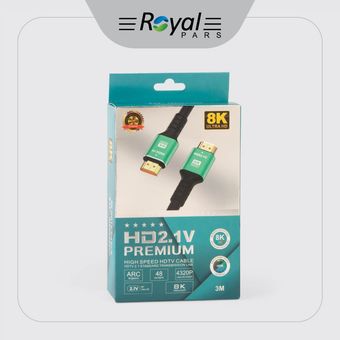 کابل hdmi رویال 10 متری مدا 8k