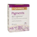 کپسول روشن‌کننده پوست درمکس مدل Pigmenta بسته 30 عددی با ترکیبات آنتی‌اکسیدان قوی، کاهش چین و چروک، رفع لکه‌های تیره و محافظت در