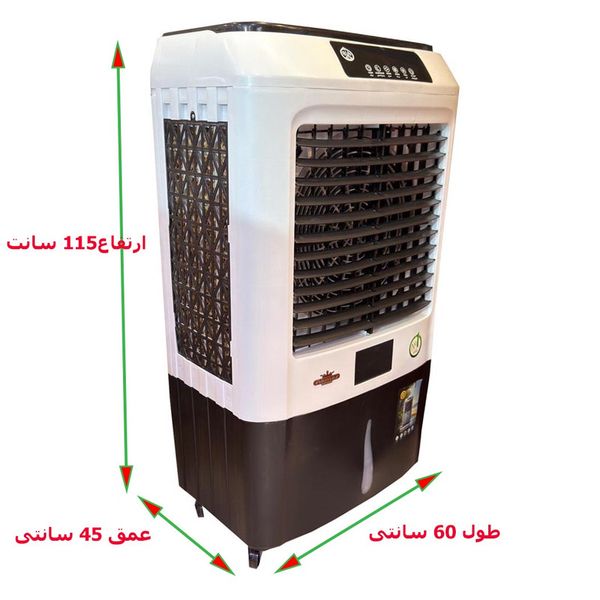 کولر آبی 3600 آکماز مدل جایخی دار لوتوس