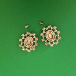 گوشواره زنانه مدل بیضی 013