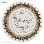 سرویس 102 پارچه چینی زرین ایران سری ایتالیا اف مدل سپید صدف درجه یک