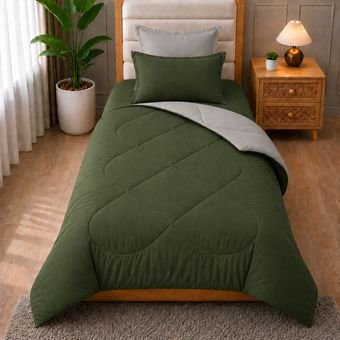 سرویس خواب 1 نفره 4 تکه رنگین کمان مدل دورو میکرو RK120t یک و نیم نفره کد 120