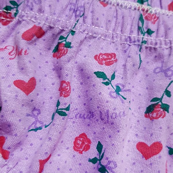 شورت زنانه مدل گل رز نخی کد 4227 بسته 6 عددی