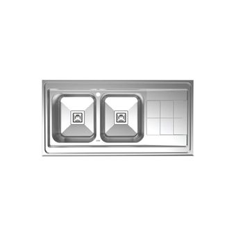 سینک ظرفشویی استیل کن مدل 9152s-R