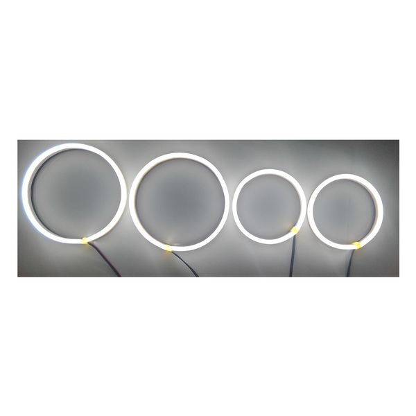 حلقه نئون چراغ مدل pri132w مناسب برای پراید 132مجموعه چهار عددی