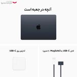 لپ تاپ 13.6 اینچ اپل مدل MacBook Air MLY33 2022 LLA-M2-8GB RAM-256GB SSD