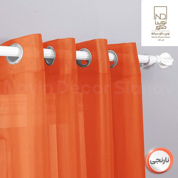 پرده نوین دکور سیاناو مدل حریر کد pb105 سایز 280×140 سانتی متر