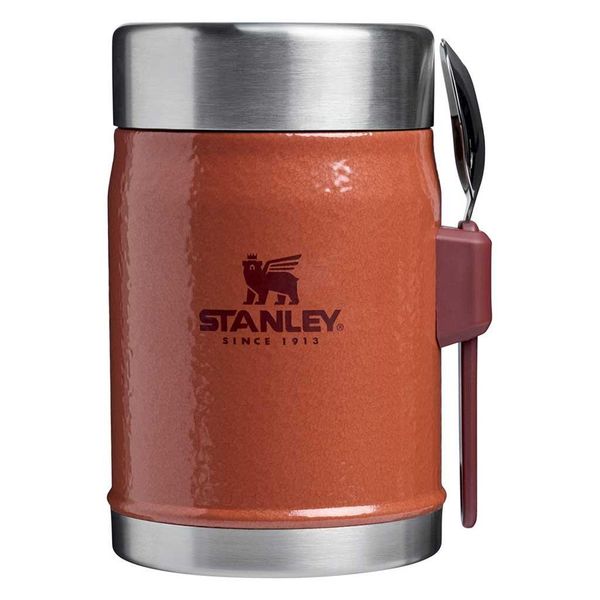 ظرف غذا استنلی مدل کلاسیک قاشق دار گنجایش 0.4 لیتر