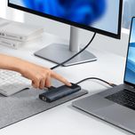 هاب 11 پورت USB-C بیسوس مدل BS-OH098 (گارانتی 24 ماهه آونگ)