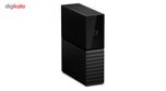 هارد اکسترنال وسترن دیجیتال مدل My Book Desktop ظرفیت هشت ترابایت دارای رابط USB Type-A 3.0