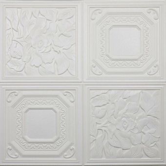 دیوارپوش مدل فومی پشت چسب دار طرح گل