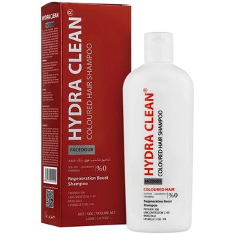 شامپو تثبیت کننده رنگ مو فیس دوکس مدل HYDRA CLEAN مناسب برای موهای رنگ شده حجم 220 میلی لیتر