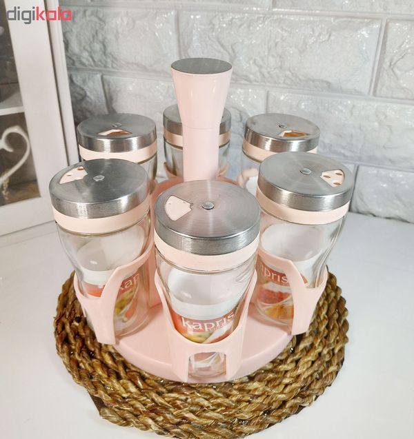 ست جا ادویه کاپریس مدل پارادایس مجموعه 6 عددی*527