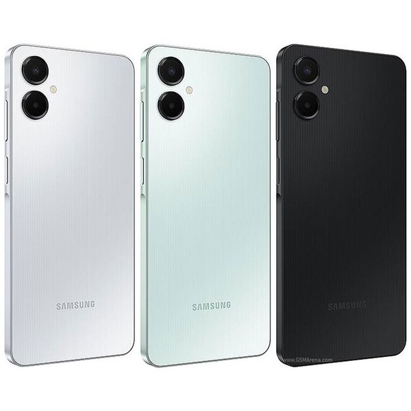 گوشی سامسونگ Galaxy A06 5G دو سیم کارت 128 گیگابایت و رم 4 گیگابایت - به همراه به همراه شارژر 25 وات سامسونگ، 2 عدد کاور و 1 عد