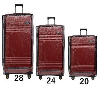 کاور چمدان مدل GLASS 2300002 MT مجموعه 3 عددی