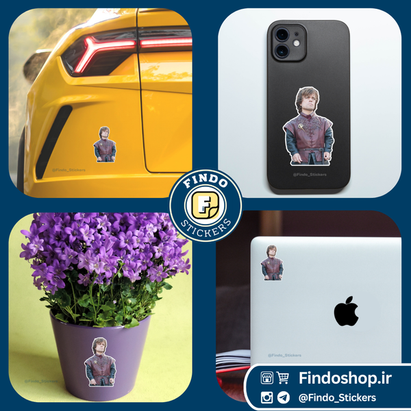 استیکر تیریون لنیستر 👑