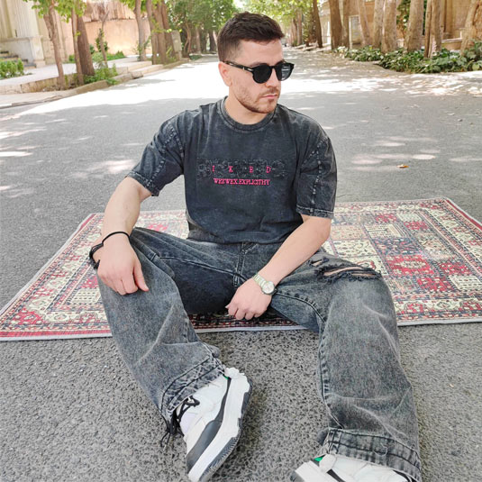 تیشرت سنگشور باکسی کد 97