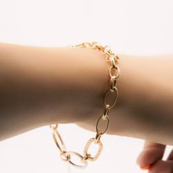 دستبند کلاسیک زنجیری  4.19 گرم