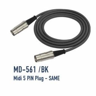 (MIDI 5 PIN PLUG-SAME) KIRLIN CABLE MD-561/3M