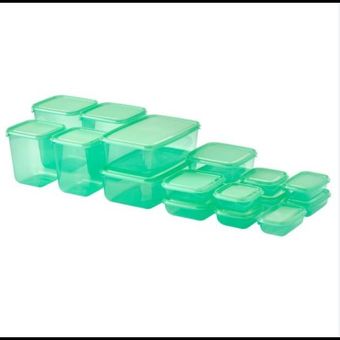 ظرف نگهدارنده ایکیا مدل PRUTA مجموعه 17 عددی