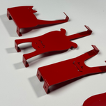 آویز پشت دری gorband قرمز 5 تایی