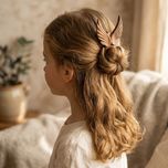 پین مو چوبی طرح بال