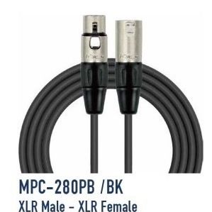 KIRLIN CABLE MPC-280PB/3M (XLR MALE - XLR FEMAIL)