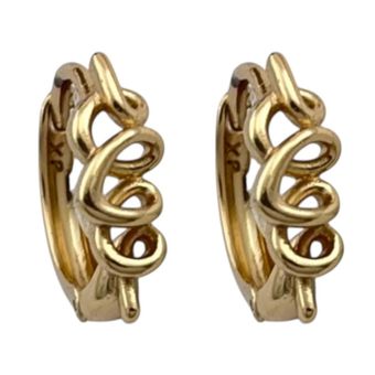 گوشواره زنانه ژوپینگ مدل پیچی کد E5972