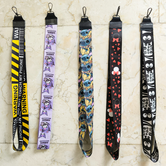 بند آویز گردنی موبایل مدل طرحدار