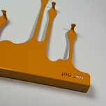 آویز لباس متوسط زرد drop iron