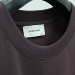 تیشرت طرح B بادمجونی