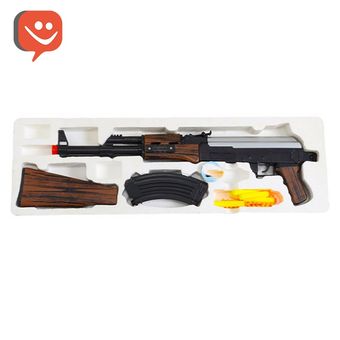 تفنگ اسباب بازی کلا شینکف ساچمه ای و ابری مدل AK123 کد 435000