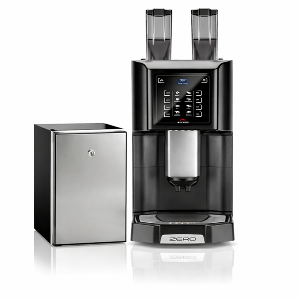 اسپرسوساز تمام اتوماتیک EGRO ZERO سوئیسی با یخچال داخلی و منوی 17 نوشیدنی