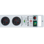 چند راهی برق ,محافظ ولتاژ و محافظ شوک 5 خانه برند برننشتول مدل سوپر سالید Brennenstuhl Super-Solid