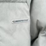 کاپشن وارداتی پر سنگشور دودی سفید