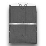 پیراهن مردانه ذغالی بی‌نهایت مردانه پارچه فلورا