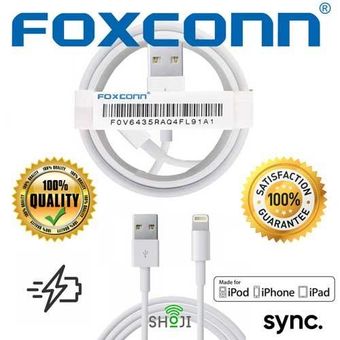 کابل شارژ آیفون اورجینال FOXCONN "یو اس بی به لایتنینگ" MD818ZM/A