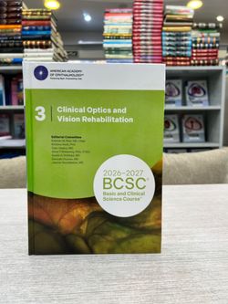 2026-2027 Basic and Clinical Science Course, Section 3: Clinical Optics and Vision Rehabilitation