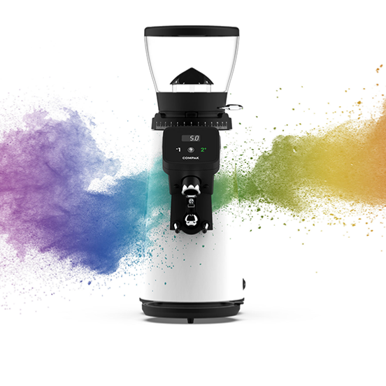 آسیاب قهوه آندیمند کامپک اسپانیا Compak i3 TOUCH | آسیاب اسپرسو حرفه‌ای با صفحه لمسی