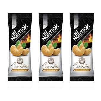 مغز بادام هندی سورت شده باربیکیو نارمک 90 گرم بسته 3 عددی