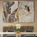 طرح گل سفید