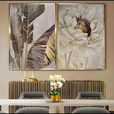 طرح گل سفید